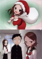 高木さん＆西片＆北条(E/クリスマス・相談) A4クリアファイルセット(2枚セット) 「からかい上手の高木さん 見守りたい初恋展」