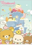 A. Funky parque temático A4 clear holder "Rilakkuma"