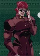 B. Noriaki Kakyoin A4 clear file "JOJO'S BIZARRE ADVENTURE Part III Stardust Circle Saeders Figure Exhibition in Marui"