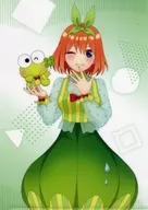 Nakano Yotsuba x KEROKEROKEROPPI A4 plastic trasparent file folder "The Quintessential Quintuplets ∬ x Sanrio Character C's Limited shop 2022"