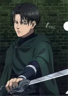 [Single item] Levi Ackermann A4 plastic trasparent file folder "Attack on Titan The Final Season×NewDays"
