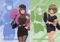 桜島麻衣＆古賀朋絵 A4描き下ろしクリアファイルセット 「青春ブタ野郎はバニーガール先輩の夢を見ない×ドン・キホーテ」