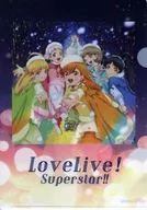 Liella! A4 plastic trasparent file folder "Love Live! Super Star! Insertion Song Liella! Nonfiction! / Starlight Prologue Chapter 12" Animate Purchase benefits