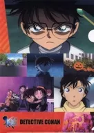 Gathering (Conan Up) A4 plastic trasparent file folder "Muten Kurazushi x Cinema CASE CLOSED Halloween Bride" Present Campaign Special 4th Edition
