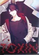 赤刎トキシン A4クリアファイル 「CARNELIAN BLOOD EROSION くじ Vol.6 カレたちからの愛」 D-1賞