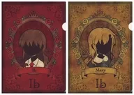 Eve & Mary A5 Clear File 2-Pack Set "Ib in Tree Village Cafe"