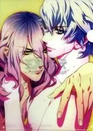 [A la carte] 桐久 & 庵士 Illustrated A4 clear file "PC Soft Distopia King Stella Set" included special benefits
