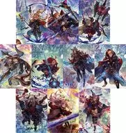 Conjunto de 10 tipos "GRANBLUE Fantasy - Grand Blue Fantasy - Grable EXTRA Fez 20220 Tenshu Limit Transmission A4 clear file"