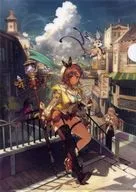 Lizaline Stato A4 special clear file "PS4/Switch Soft Liza Atelier 2 ~ Lost Legend and Secret Fairy ~" sale commemorative lottery prize