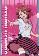 Ayumi Uehara Yume A4 plastic trasparent file folder "Love Live! Nijigasaki Gakuen School idol Dokokai in JOYPOLIS 2022"