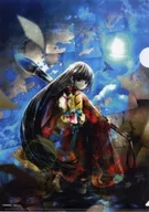 Color (KEI) A4 plastic trasparent file folder "Eshi Hyakunin Ten 05"