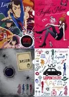 Set A4 Clear File 4-Piece Set "Lupin III" Universal Studios Japan Limited