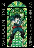 Midoriya Dehisa stained glass style A4 plastic trasparent file folder "MY HERO ACADEMIA"