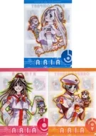 Set Original A5 Mini Clear File 3 Set "ARIA The BENEDIZIONE" Theater Goods