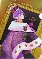 Kanato Sakamaki A4 Metallic Clear File "DIABOLIK LOVERS GROLIOUS X KUJI Type A" D2 Prize