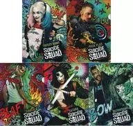 Hurley / Queen Side A5 Mini Clear File Set (5-Sheet Set) "SUICIDE SQUAD"
