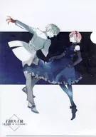 B. Tachibana Kisuke & Kaneki Ken Metallic A4 Clear File "ishida Sui exposição [Tokyo Kushoku, JACKJEANNE]"