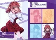 Sakurazawa Sumi Clear File Set (2-Pack) "Kanojo, Okarishimasu Exhibition DIALOGUE"