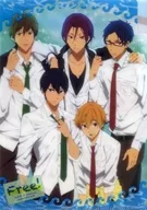 Collection (uniform) 3 pockets A4 clear file "Free!"