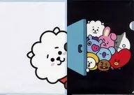 RJ(ジン) A4クリアファイルセット(2枚組) 「BT21」 