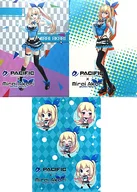 Miraiakari A4 Clear File Set B "Virtual YouTuber Miraiakari Project x PACIFIC RACING TEAM" C95 Goods