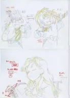 原画G四出生顶上决战！前篇的段落/后篇的段落A4透明文件夹2张SET