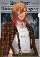 倫(神宮寺蓮)"RED°TOKYO TOWOR×歌之☆王子殿下♪♪合作解謎活動Shining Detective Agency交換式A5清除文件Shining Detective Agency Ver."