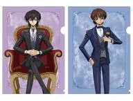 Leloush & Suzaku Illustration A4 Clear File 2-Pack Set (Leloush Birthday 2022 ver.) "CODE GEASS: Lelouch of the Rebellion"