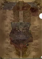 The Abyss Map Pattern Clear File "Made in Abyss Exhibition"