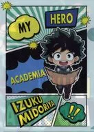 Green 谷出 Kyu A4 clear file "My Hero Academia Laguna Shea Training Center Winter Camp : Rising"