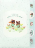 Green A4 Die Cut Clear File 5P