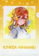 Country Kida Hanamaru A4 plastic trasparent file folder "Love Live! Sunshine! Kunikida Hanamaru Second Solo Concert Album" Animate Purchase benefits