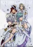 QUARTET NIGHT "Utano Prince Sama ♪ Maji LOVE Legend Star A4 Clear File Collection Ver. 2"