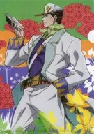 空条承太郎(描き下ろし) 和紙クリアファイル(A4) 「ジョジョの奇妙な冒険 ダイヤモンドは砕けない」