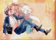 Hinako Takanaga Illustration A4 plastic trasparent file folder "Love Tyrann 12" gross studio point exchange prize