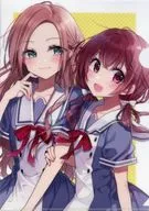 [単品] 榊原鞠佳＆不破絢 特製A4クリアファイル 「コミックス ふたりべや 7巻/ライトノベル 女同士とかありえないでしょと言い張る女の子を、百日間で徹底的に落とす百合のお話 1巻」 メロンブックス連動購入特典