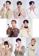 All 8 kinds set A5 plastic trasparent file folder "FamilyMart ×Stray Kids in March 2023" ice campaign target product Purchase benefits