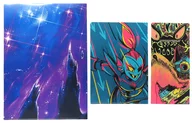 Space Junk by Ian Wilding / Amalgamation by Aud Zwak / ONSLAUGHTER by P-Ro Clear File 3 Types Set A "UNDERTALE (Undertail)"