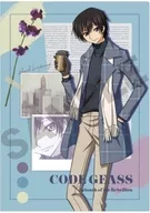 Lelouche Lambuzzi (à paisana) Single A4 Clear File "Code Gears Rebellion Lelouche"