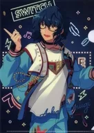 Aobatsu Mugi the Cat ES 7th Anniv. A4 Neon Clear File "Ensemble Stars!"