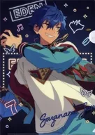 Jun Sazanami ES 7th Anniv. A4 Neon Clear File "Ensemble Stars!"