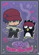 スネーク(菊池忠)＆バッドばつ丸 A4クリアファイル 「SK∞ エスケーエイト×サンリオキャラクターズ」