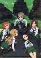 Team Shirahato plastic trasparent file folder "Princess Principal : Crown Handler× GIRLS & PANZER Final Chapter"