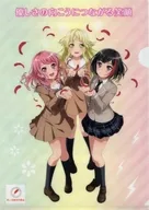 Set A4 Clear File "Bang Dream! Girls Band Party! x Akabane Community Fund" Bônus de participação na segunda parcela