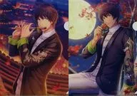 Cecil Aijima A4 Clear File 2-Pack Setsugetsuka Ver. "Utano Prince Sama ♪ Shining Live in Animate Setsugetsuka Fair"