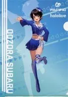 [A la Carte] Ozora Subaru A4 plastic trasparent file folder "PACIFIC RACING TEAM× Virtual YouTuber Hololive" 2022 Individual Sponsor Special