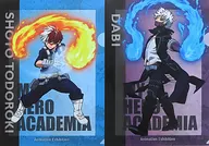 轟焦凍＆荼毘 A4クリアファイルセット 「僕のヒーローアカデミア ANIMATION展 -全面戦争編-」