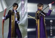 Kibara 瑠生 (Heshikiri Hasebe) A4 Clear File 2-Pack Set (Battle ver.) "Musical 『 Sword Ranmai 』 ~ Hanakage Yuru Tosui ~" Loppi / HMV & BOOKS online only