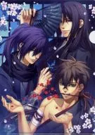 [Single Item] Set A4 plastic trasparent file folder "Switch Soft Hakuoki Shinkai Manyanosho Special Stella Set" included special bonus