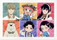 集合 描き下ろしイラスト アニマル柄ver. クリアファイル 「SPY×FAMILY in 東武動物公園」